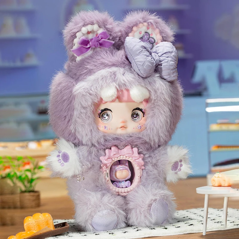 Muñeca Nommi V7 A Bite of Sweetheart, Bonito Juguete de Peluche, Caja misteriosa de vinilo. Figura Autentica